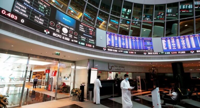 Gulf shares drop in early trade on weaker oil prices