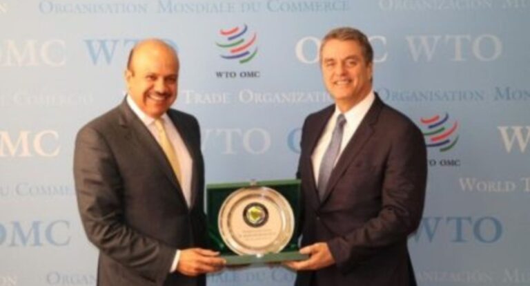 GCC Secretary General Meets with WTO Director General