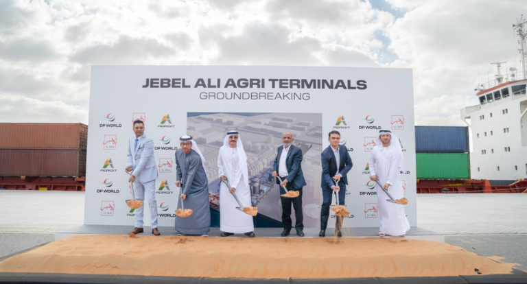 DP World breaks ground on AED 550 million ‘Agri Terminals’ facility