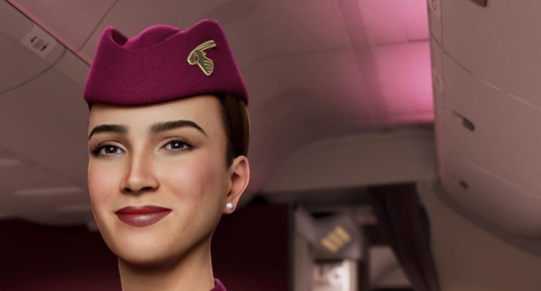 Dubai: Meet world’s first human-like AI cabin crew by Qatar Airways