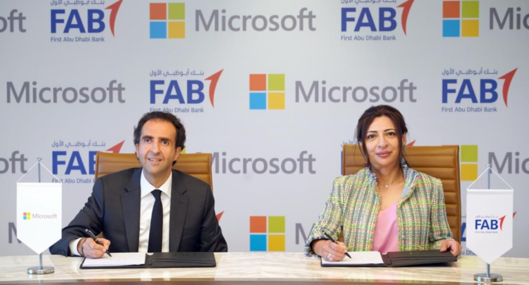 FAB, Microsoft announce strategic partnership to reshape future of financial services globally