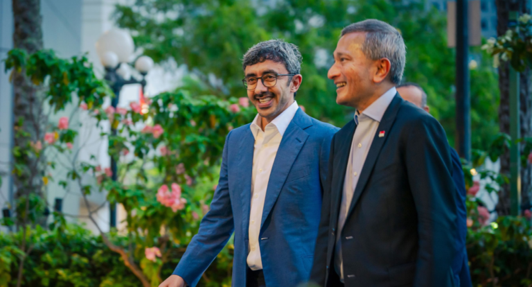 Abdullah bin Zayed, Singapore’s FM discuss cooperation