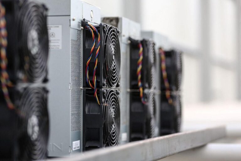 Bitcoin mining hardware in Amsterdam..