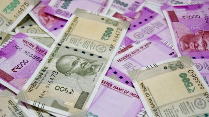 New Indian Paper currency. Image shot 12/2016. Exact date unknown.